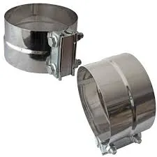 ABRAZADERA 5" SINCHO ROLADA ACERO INOX