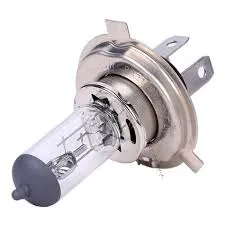 Foco Halógeno H4 / 9003 12V 60/55W Transparente | Luz Alta / Baja (HB2) 1 Pieza