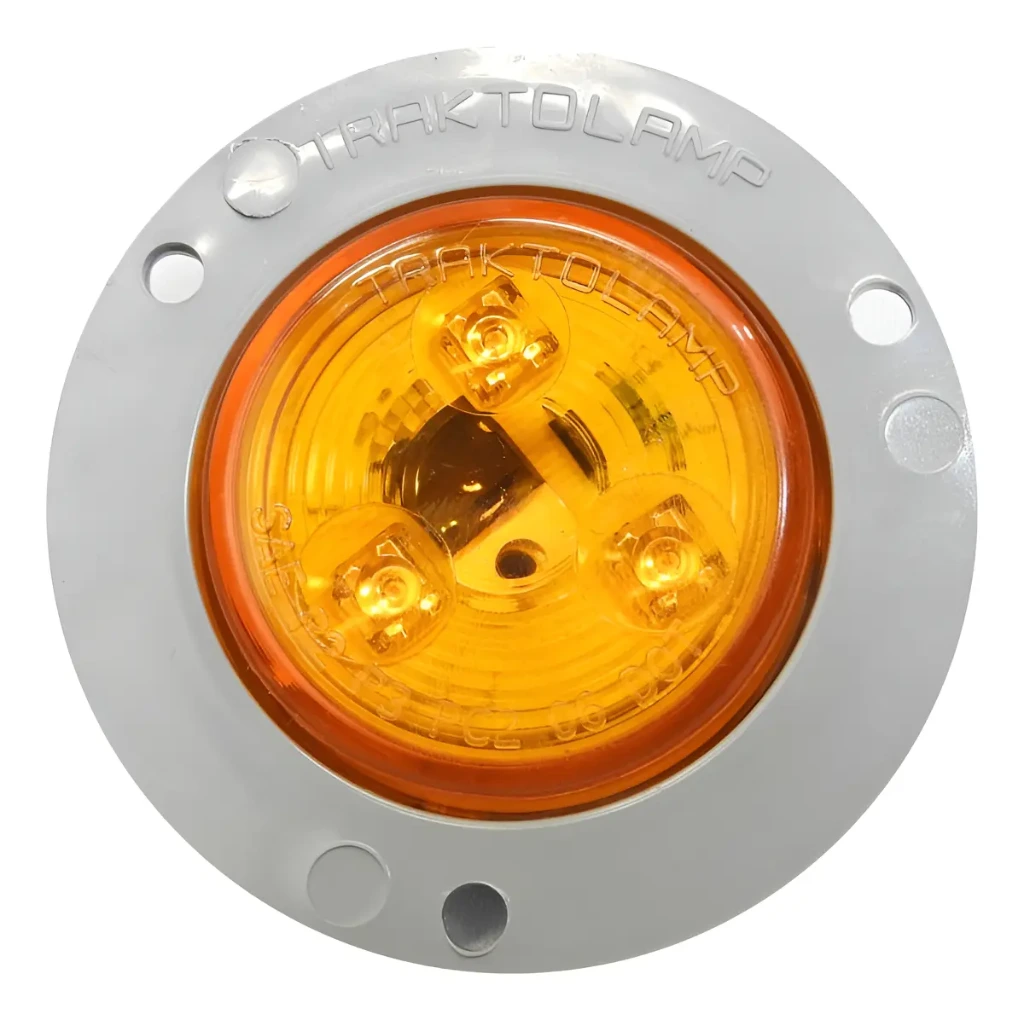 PLAFÓN LED 4" TRAKTOLAMP 8022A 12/24V ÁMBAR – RESISTENCIA Y MÁXIMA VISIBILIDAD