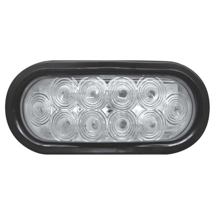 PLAFON LEDS BLANCO POSICION LATERAL 10 LEDS 12V 24V SELLADO UNIVERSAL TRAKTOLAMP 8045C