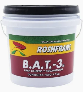 ROSHFRANS B.A.T.-3 GRASA PARA BALEROS Y RODAMIENTOS 3.5KG