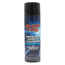SHOP PRO LIMPIADOR DE CUERPO DE ACELERACIÓN LIMPUA VALVULAS IAC Y SENSORES MAF