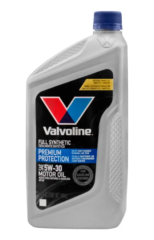[884527] LUBRICANTE ACEITE SINTETICO 5W-30 945ML VALVOLINE